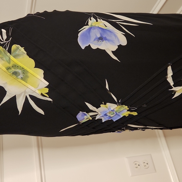 Black Silk Dress - Picture 3 of 7